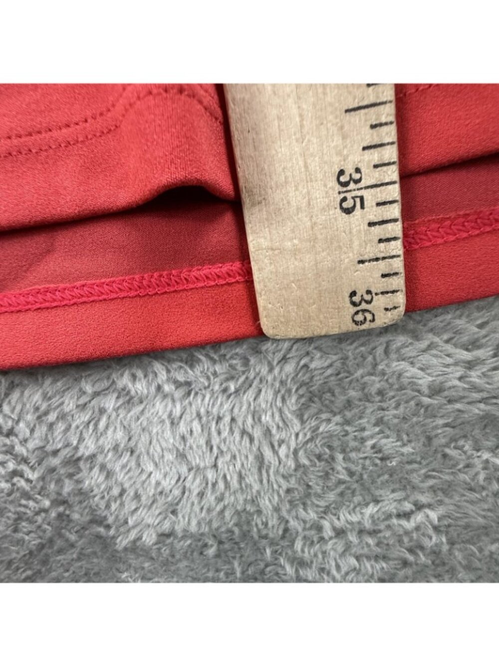 Smartwool Dress Womens Large Red Sleeveless Tank Swing Travel Pockets A-Line - Picture 14 of 16